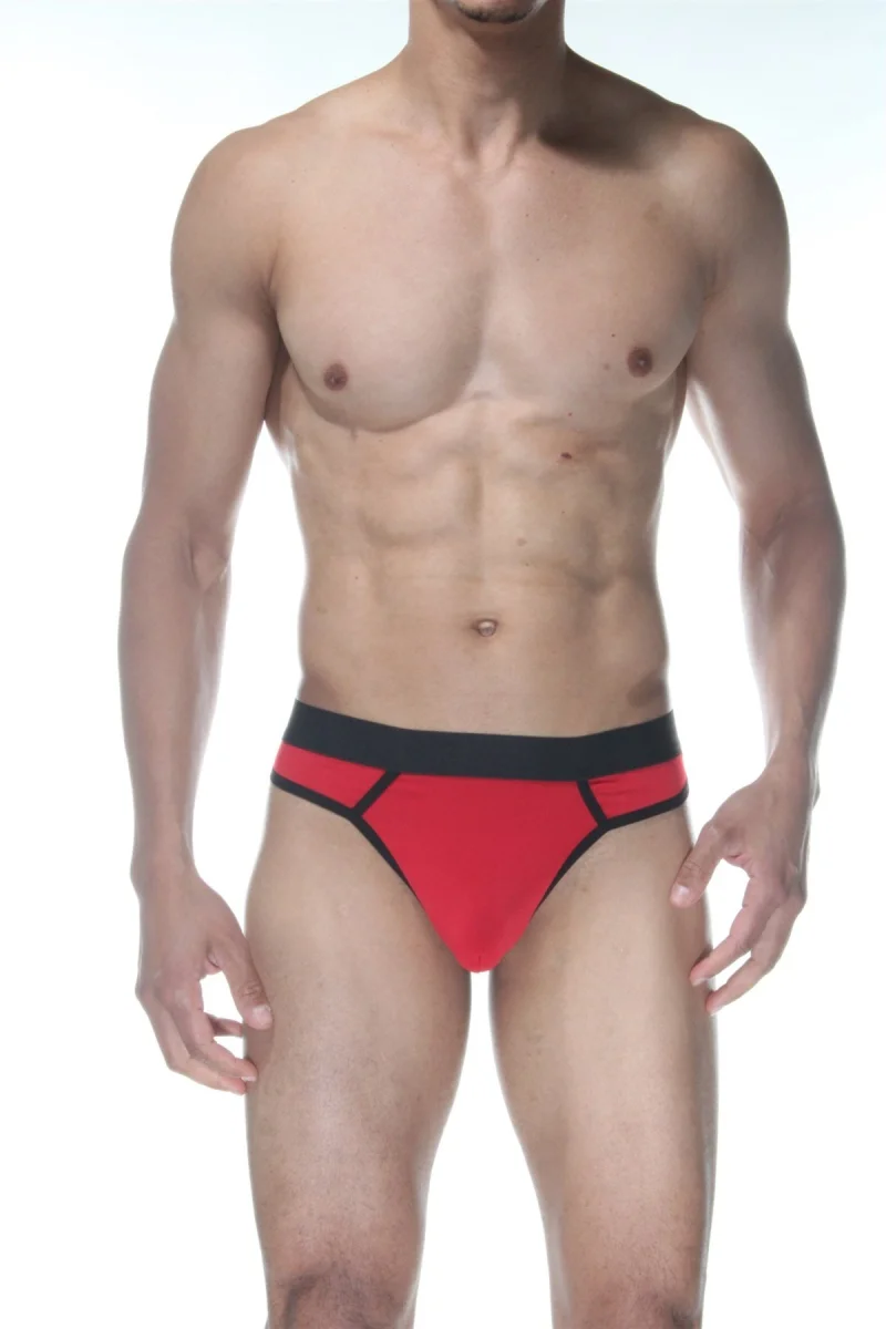 Kırmızı Erkek  Tanga Çamaşırı