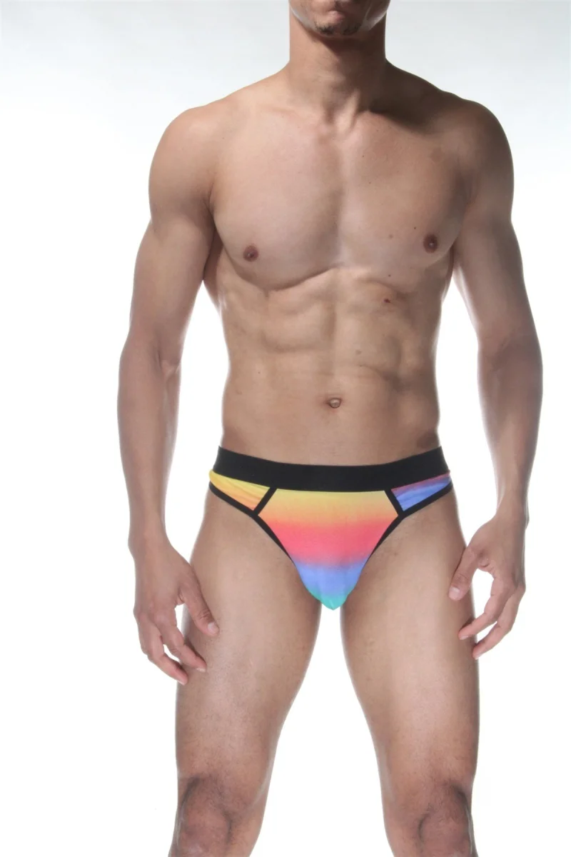 Gökkuşağı Erkek  Tanga Kulot