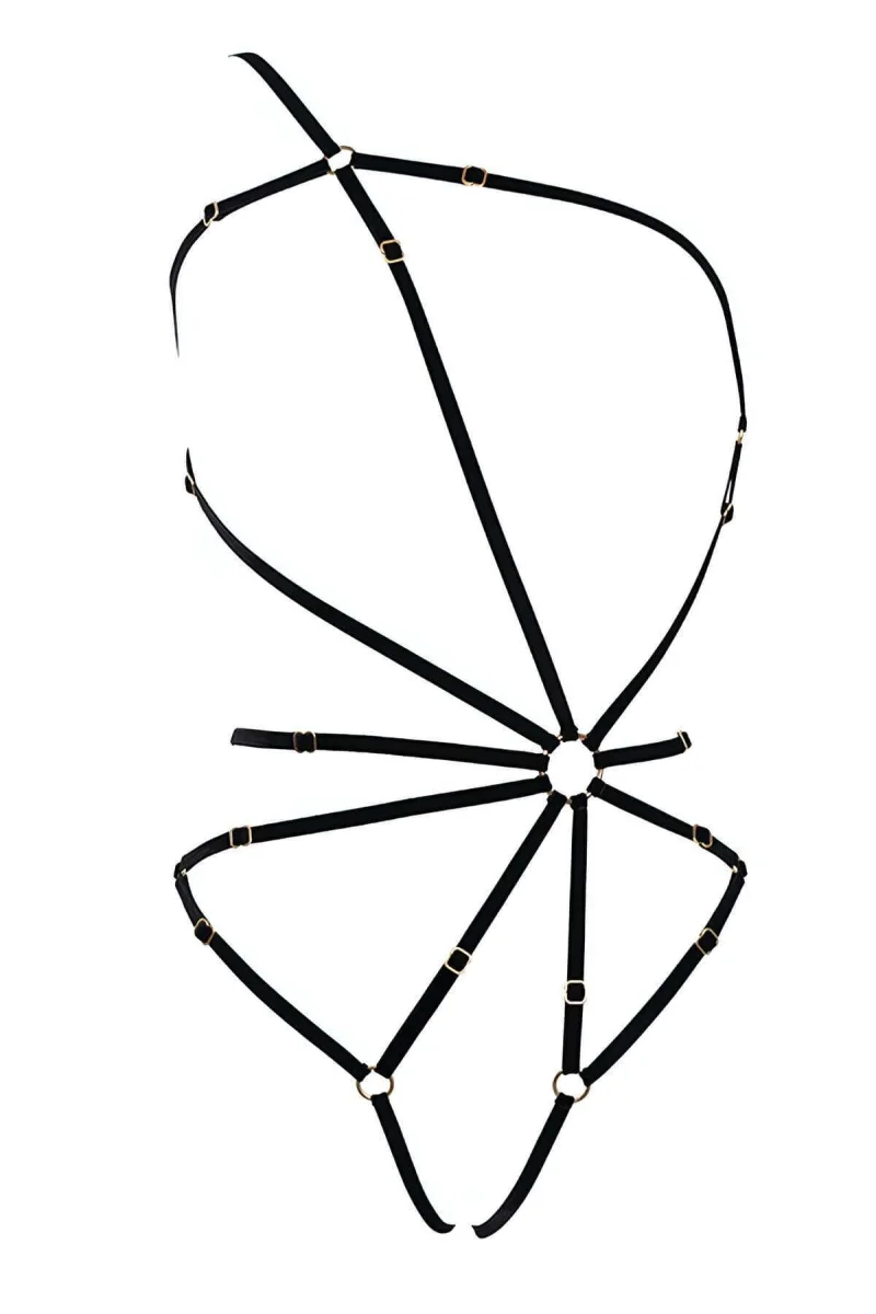 Kadın İç Giyim Lastik Harness - Brf340