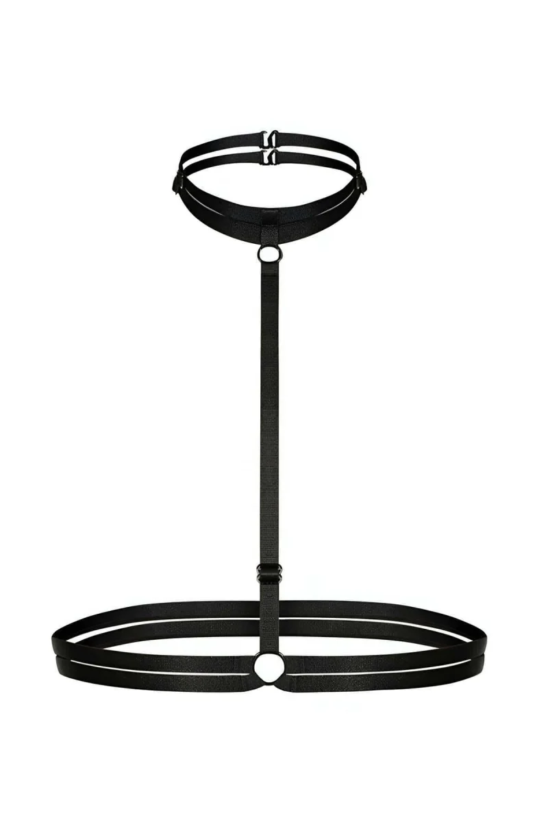 Bel Boyun Çift Sıralı Choker - Brf50