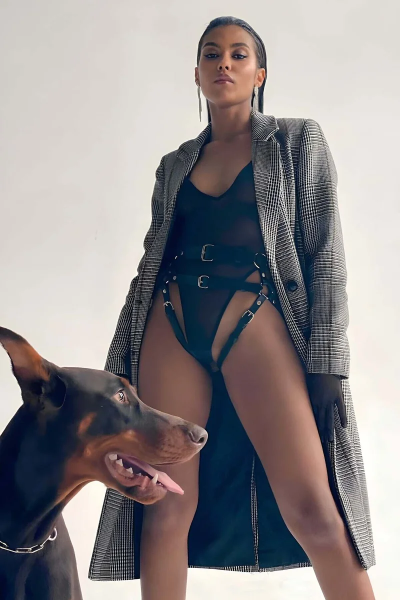 Sexy Deri Fantazi Külot - Brf732