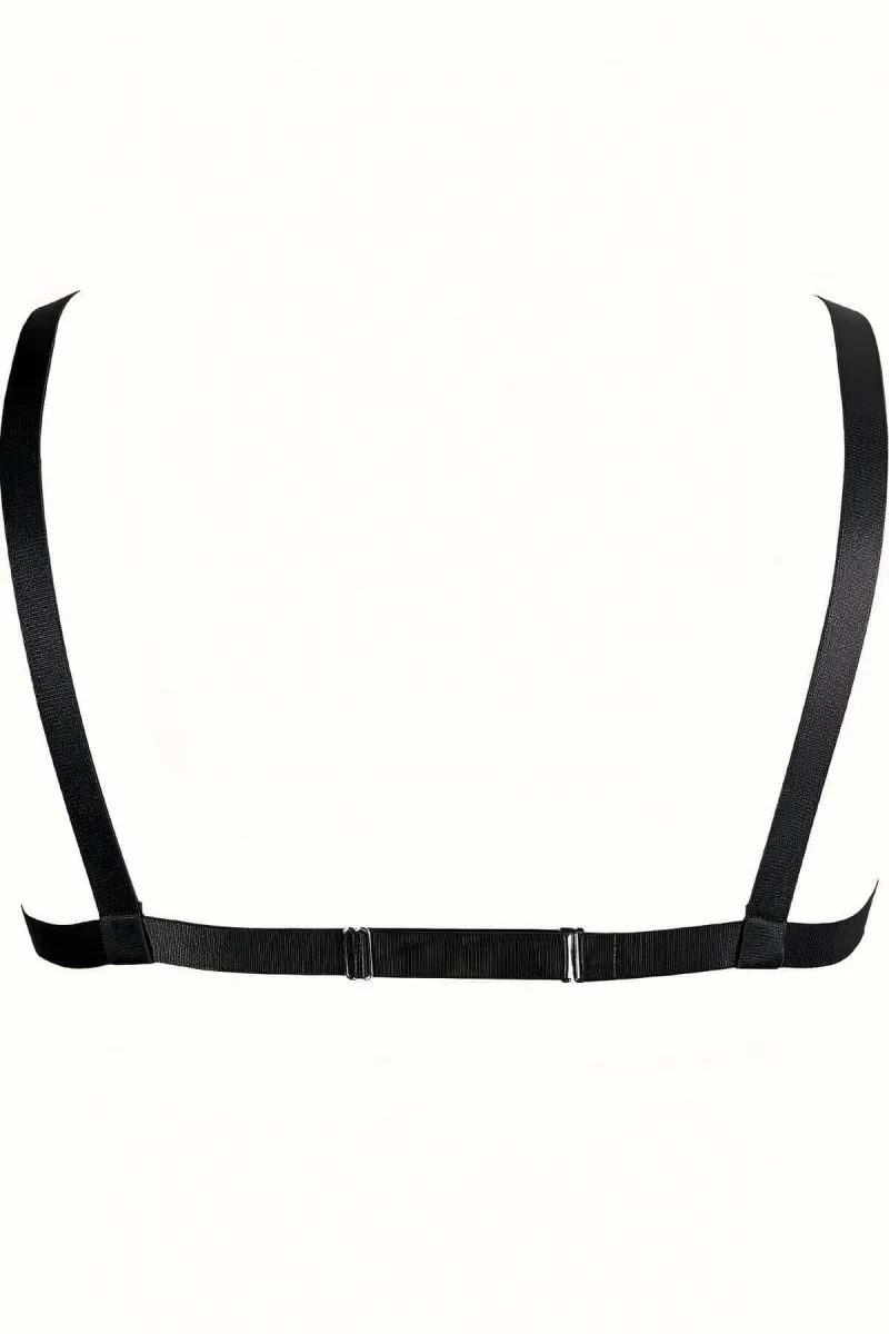 Zincirli Lastik Göğüs Harness - Brf818