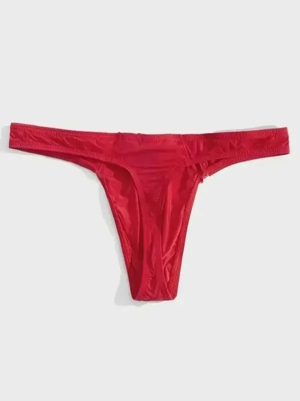 Erkek  Kırmızı Tanga İç Çamaşırı