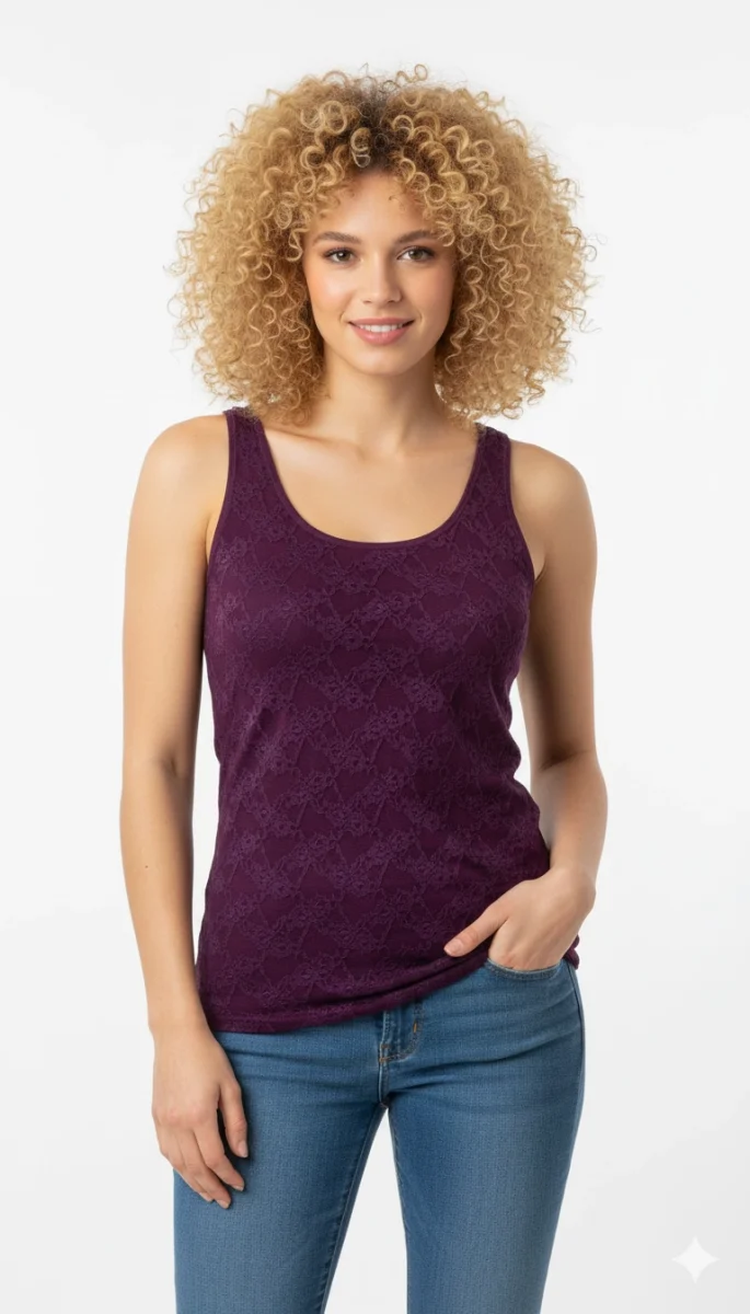 Dorya Dantelli Kalın Askılı Atlet 1031