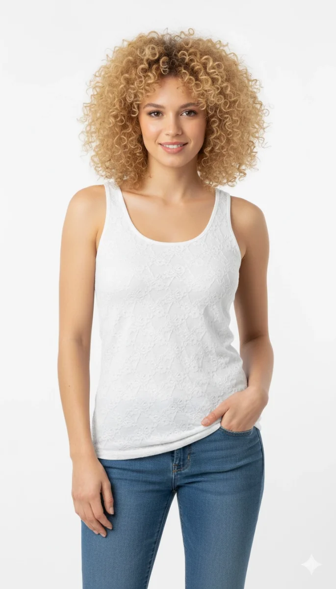 Dorya Dantelli Kalın Askılı Atlet 1031