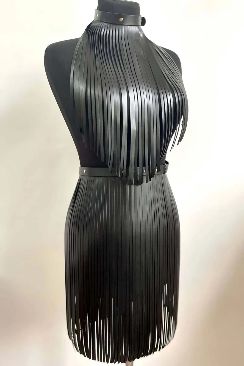 Püsküllü Uzun Etek Ve Büstiyer Takım - Brf997