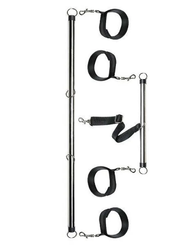 Fantazi Borulu Deri Kelepçeli Yatak Kelepçesi