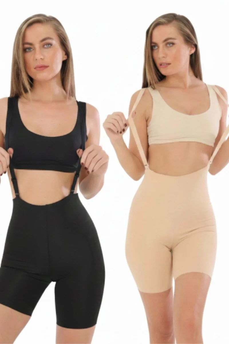 Lazer Askılı Paçalı Korse Kadın Ak4204