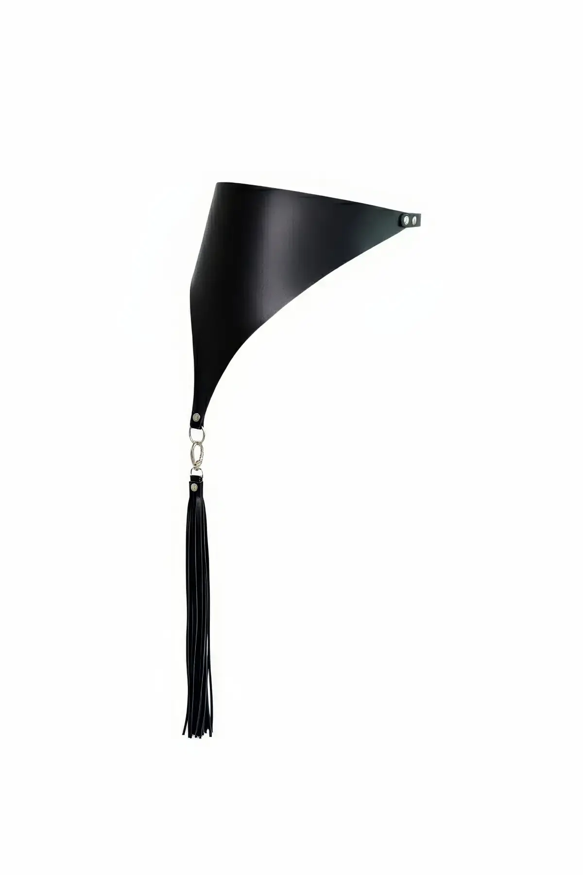 Siyah Kadın Kemer Kalın Püskül Detaylı Korse Kemer - Brf1198