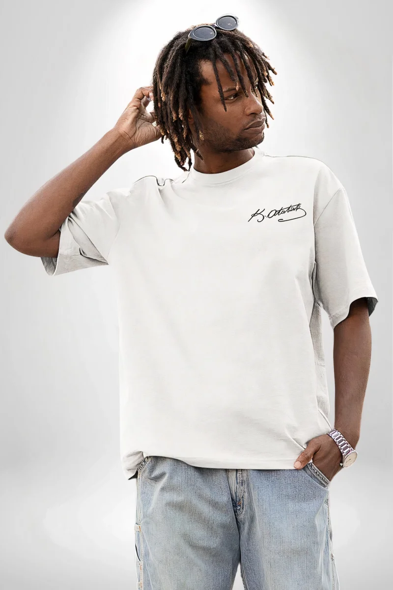 30 Ağustos Baskılı T-shirt - Beyaz -