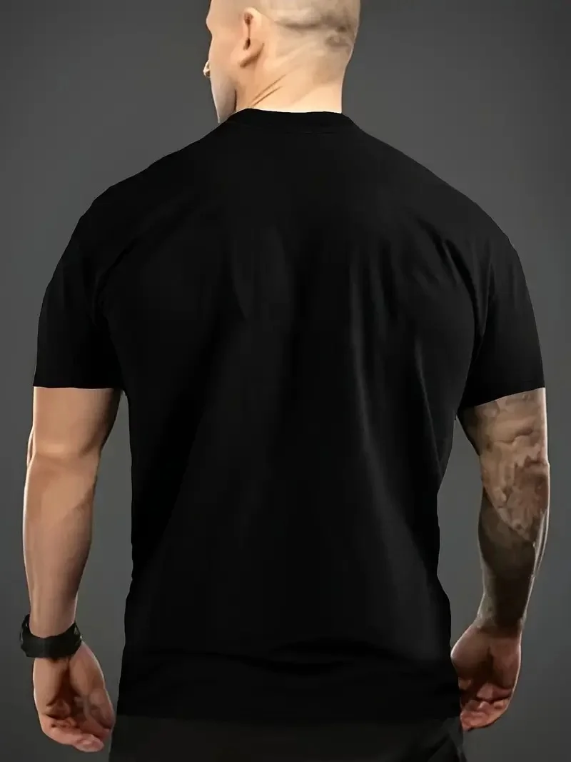 Komik 'Multitasker' Baskılı Tişört, Günlük Kısa Kollu Oversize Tişört,- Siyah -