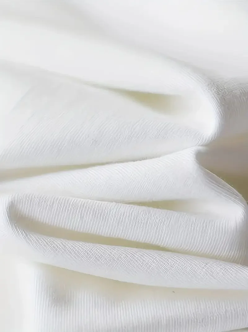 AICG Ön Arka Baskılı Bisiklet Yaka   Oversize Bisiklet Yaka T-shirt - Beyaz -