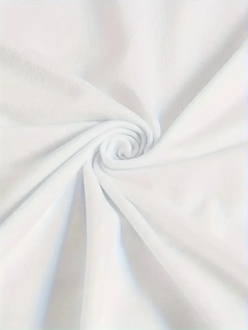 Ördek Baskılı ve Yuvarlak Yakalı   Günlük Büyük Boy Siyah Tişört. - Beyaz -