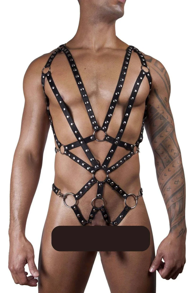 Erkak Lastik Body Harness - Brfm183