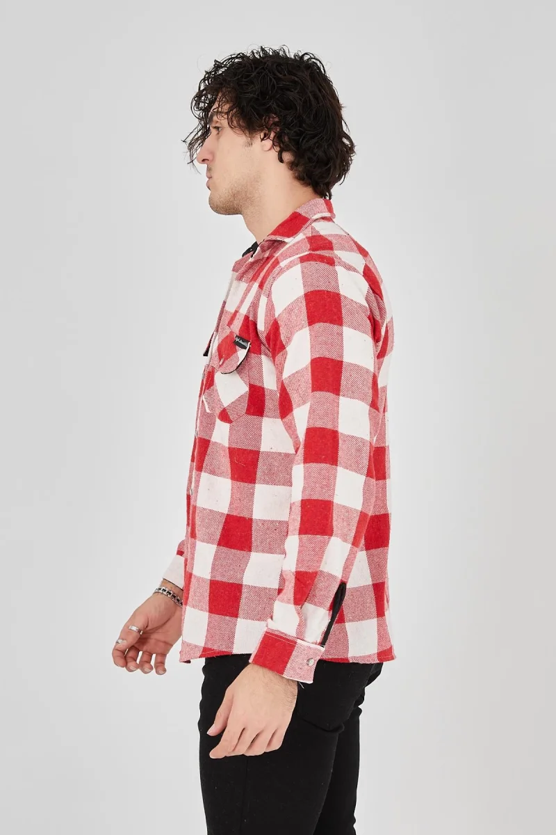 Oduncu Gömlek  - Pembe -