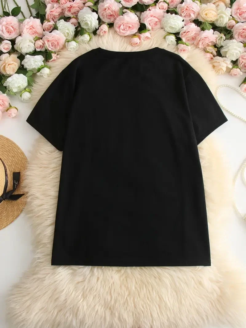 Hi, I don't care. Thanks.Oversize T-shirt - Siyah -