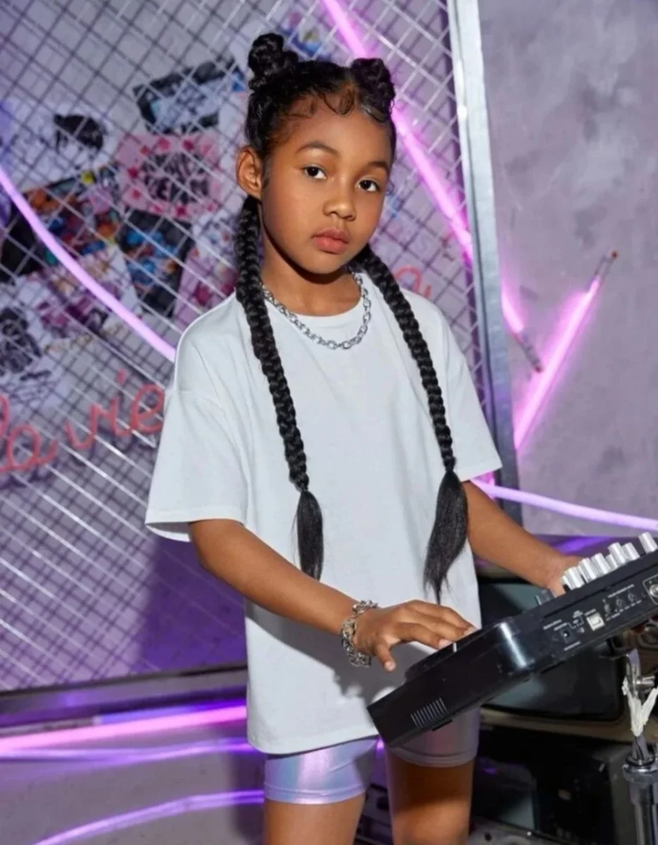 Çocuk   Basic T-Shirt - Beyaz