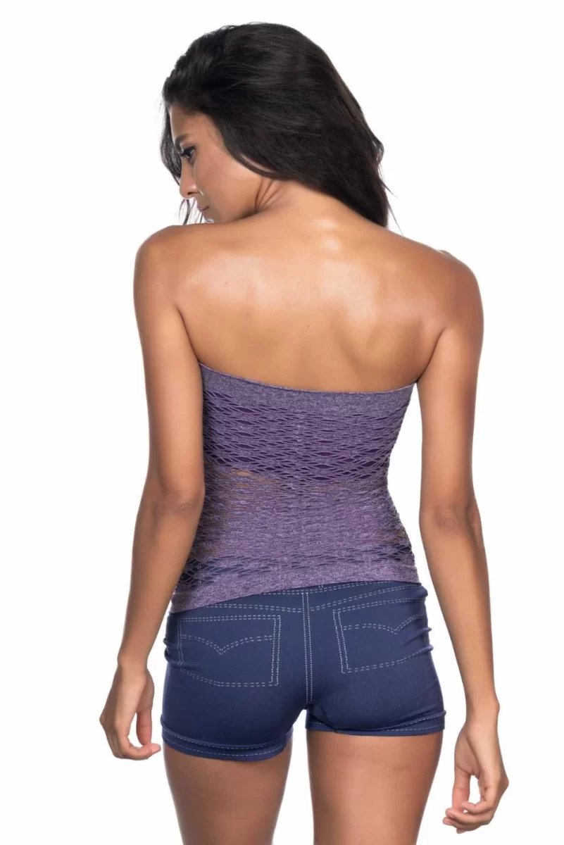 Mor Mı Emay 5034 Fantazi Büstiyer Atlet Korse