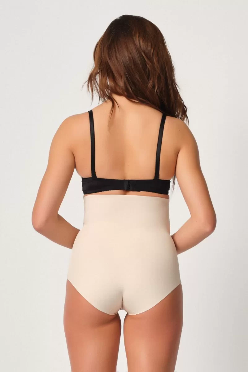 Ten Mı Emay 2708 Lazer Yüksek Bel Kesim Slip Hayalet Korse