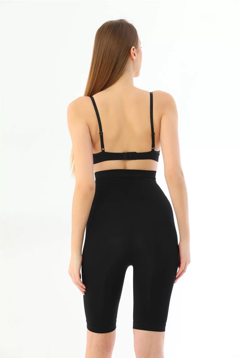 Siyah Mı 2037 Yüksek Bel Double Uzun Paçalı Özel Korse