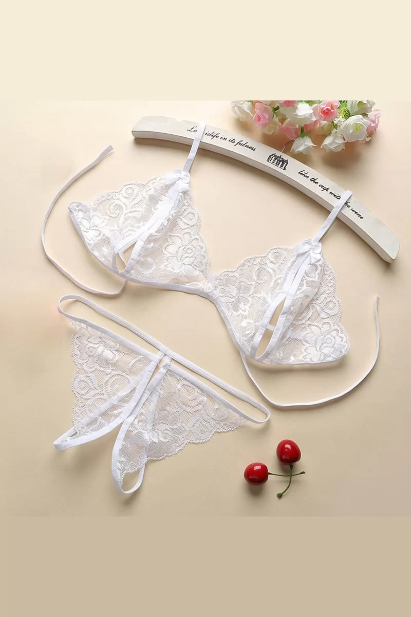 Kadın Dantelli Sütyen Külot Takımı 5'li Set