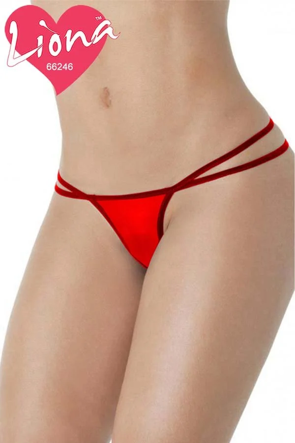 Arkası Halkalı Büyük Beden G-string