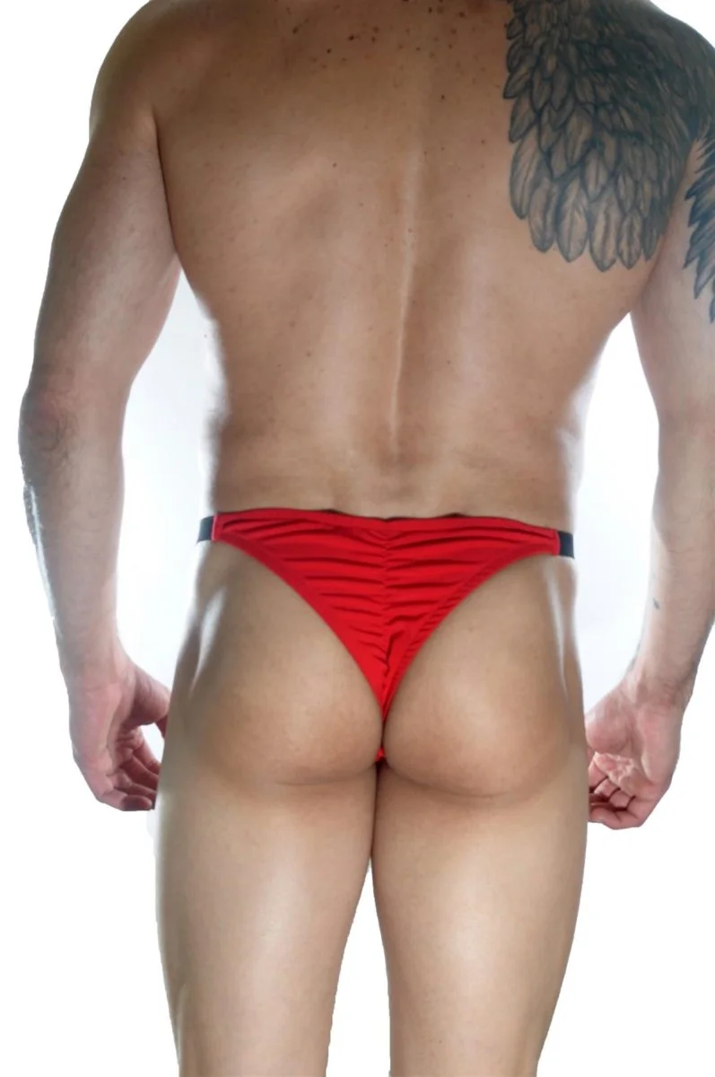 Erkek  Arkası Büzgülü Brazillian Slip