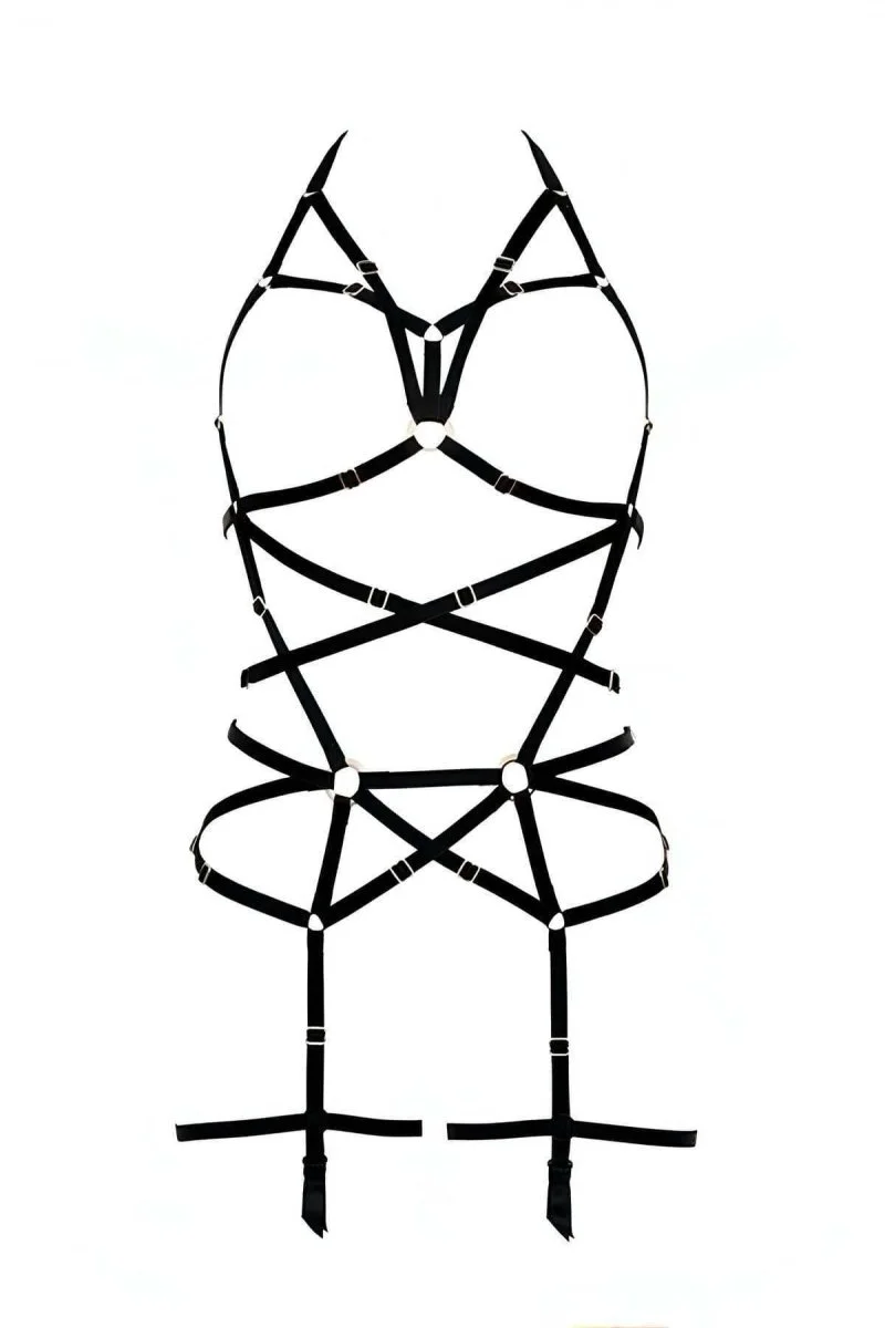Şık Ve Seksi Harness  Jartiyer - Brf348