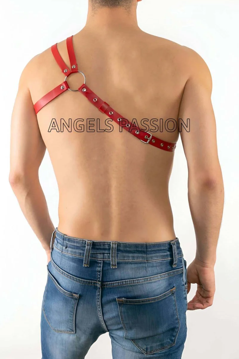 Deri Erkek  Kol Ve Omuz Harness, Tek Omuz Erkek  Harness - Brfm20