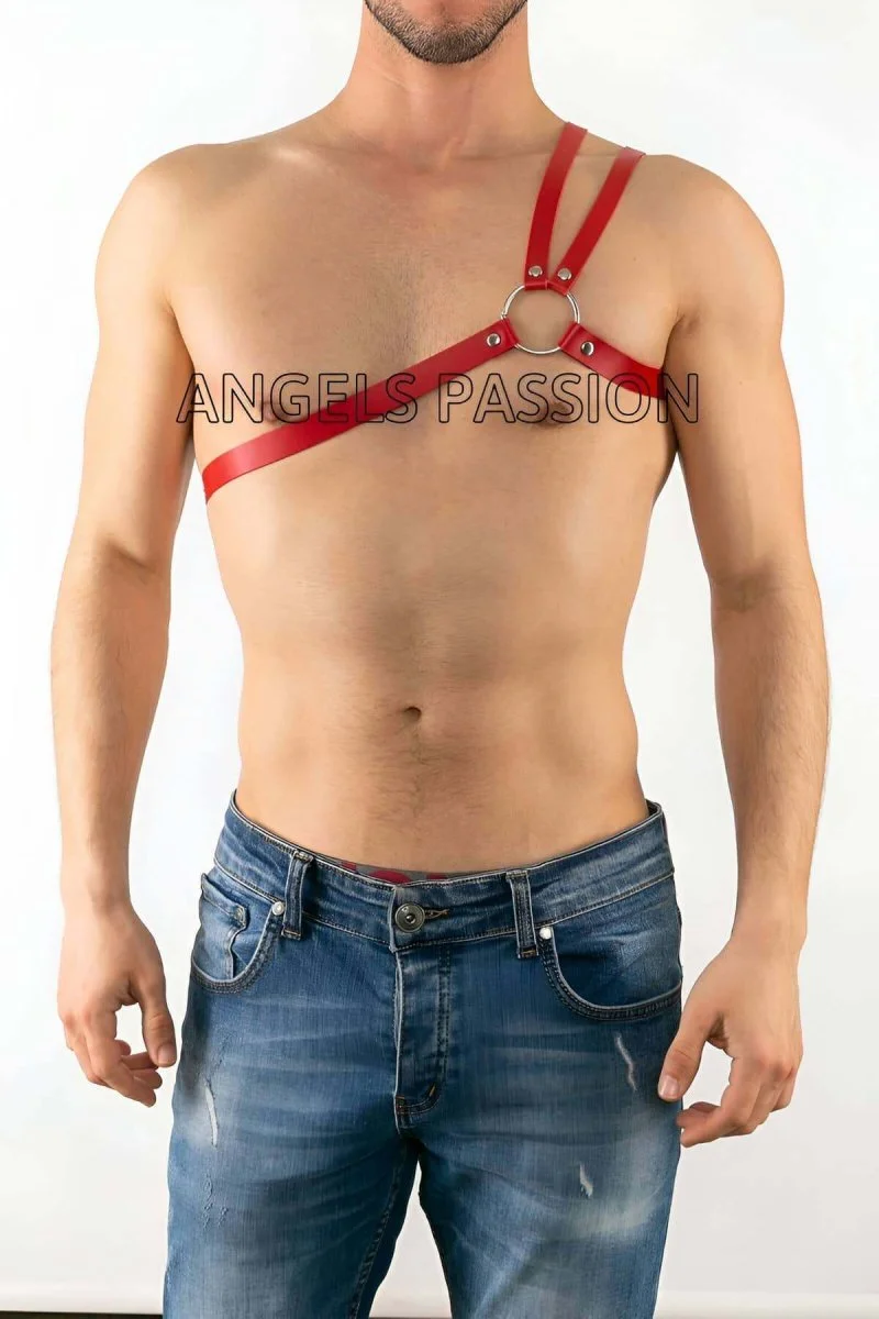 Deri Erkek  Kol Ve Omuz Harness, Tek Omuz Erkek  Harness - Brfm20