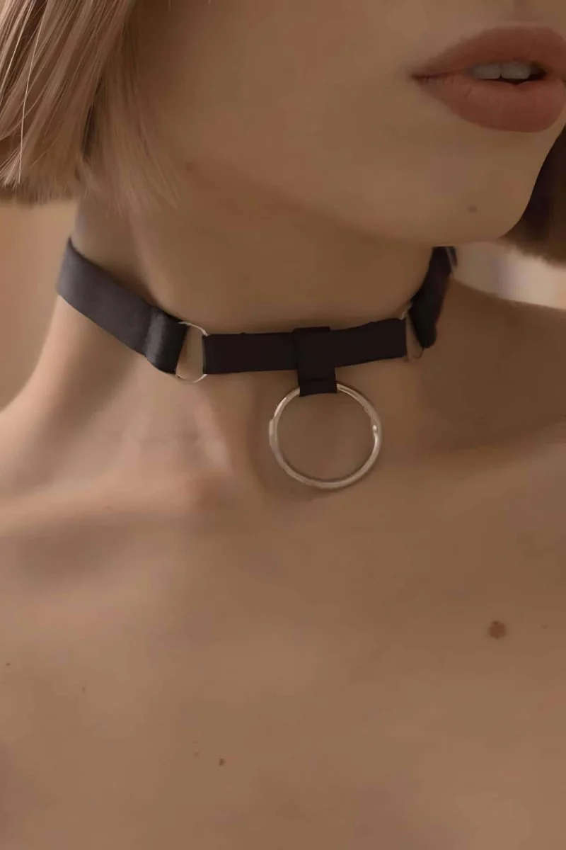 Lastik Bel Korse Harness, Fantazi İç Giyim Harness - Brf831