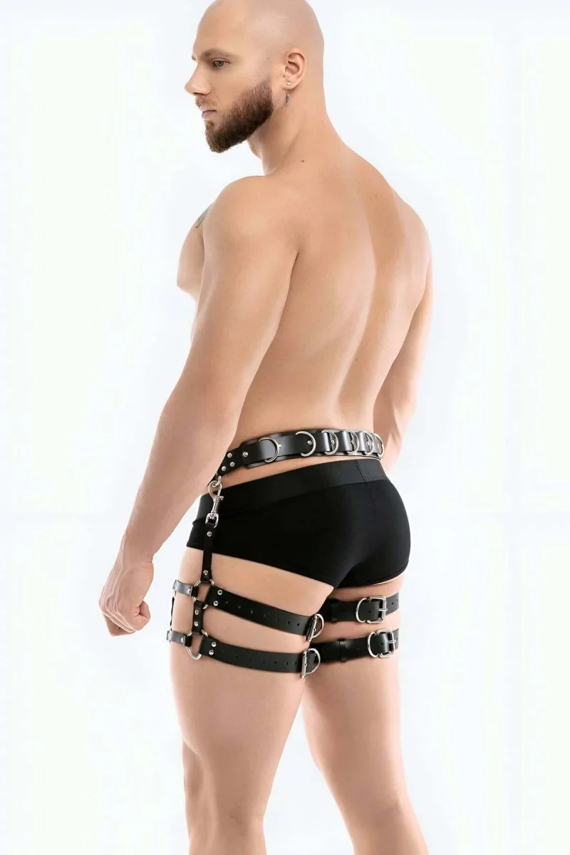 Bel Ve Bacak Bağlamalı Erkek  Harness - Brfm94