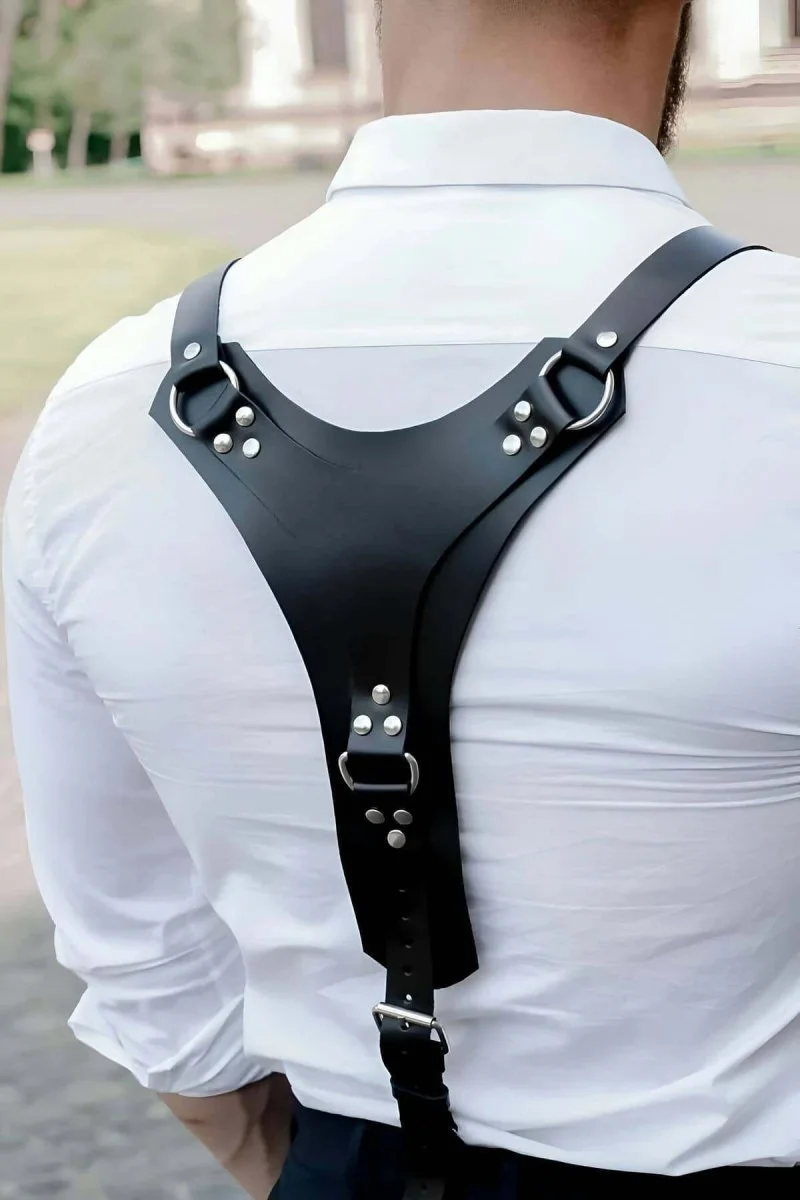 Deri Erkek  Sırt Kemer, Erkek  Harness, Erkek  Gömlek Kemeri - Brfm130