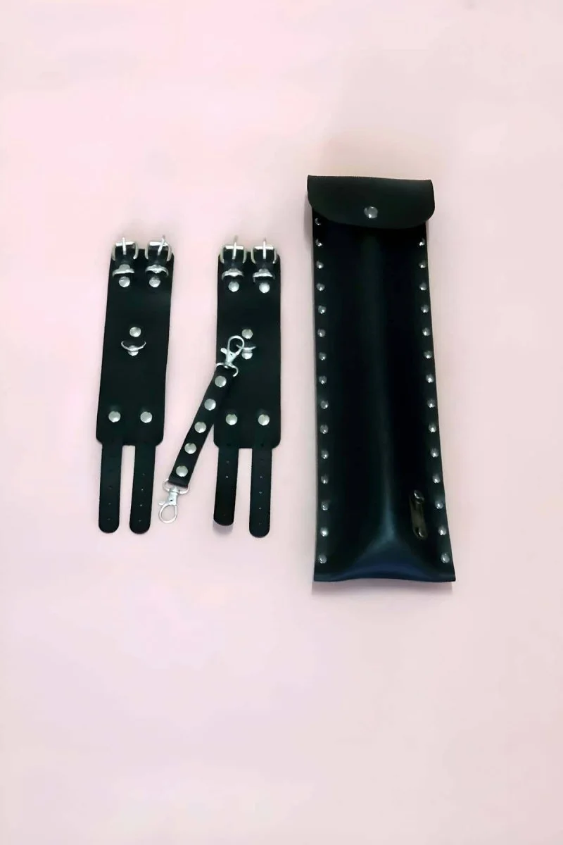 Kelepçe - Kırbaç Set, Kırbaç Takım, Fantezi Kelepçe Takım - Brf1304