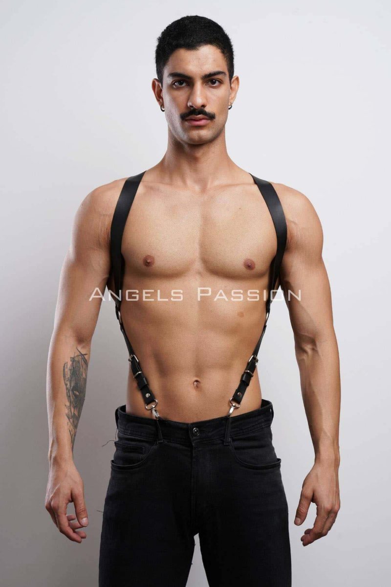 Erkek  Göğüs Harness, Erkek  Pantolon Kemer, Deri Erkek  Kemer - Brfm146