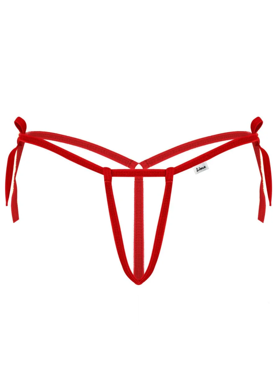 Kırmızı İpli Kadın Fantezi G String