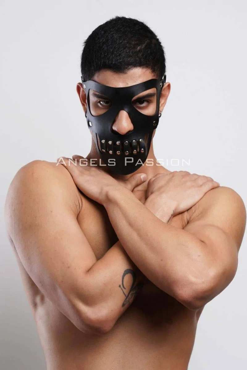 Deri Maske, Parti Maskesi, Erkek  Maske, Seksi Maske - Brfm125