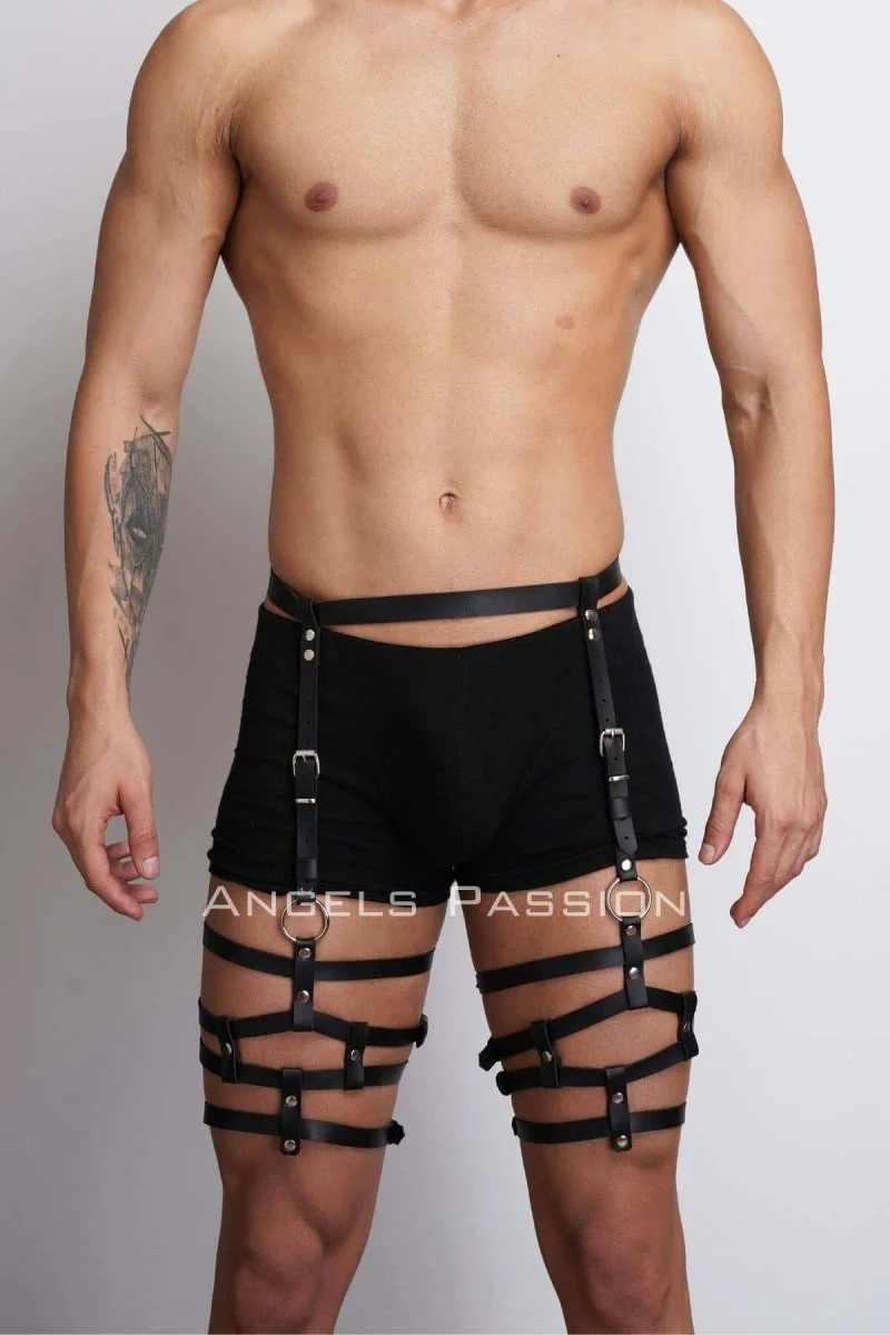 Erkek  Bacak Harness, Bacak Kemer Ve Bacak Aksesuar, Tarz Erkek  Bacak Kemer - Brfm173