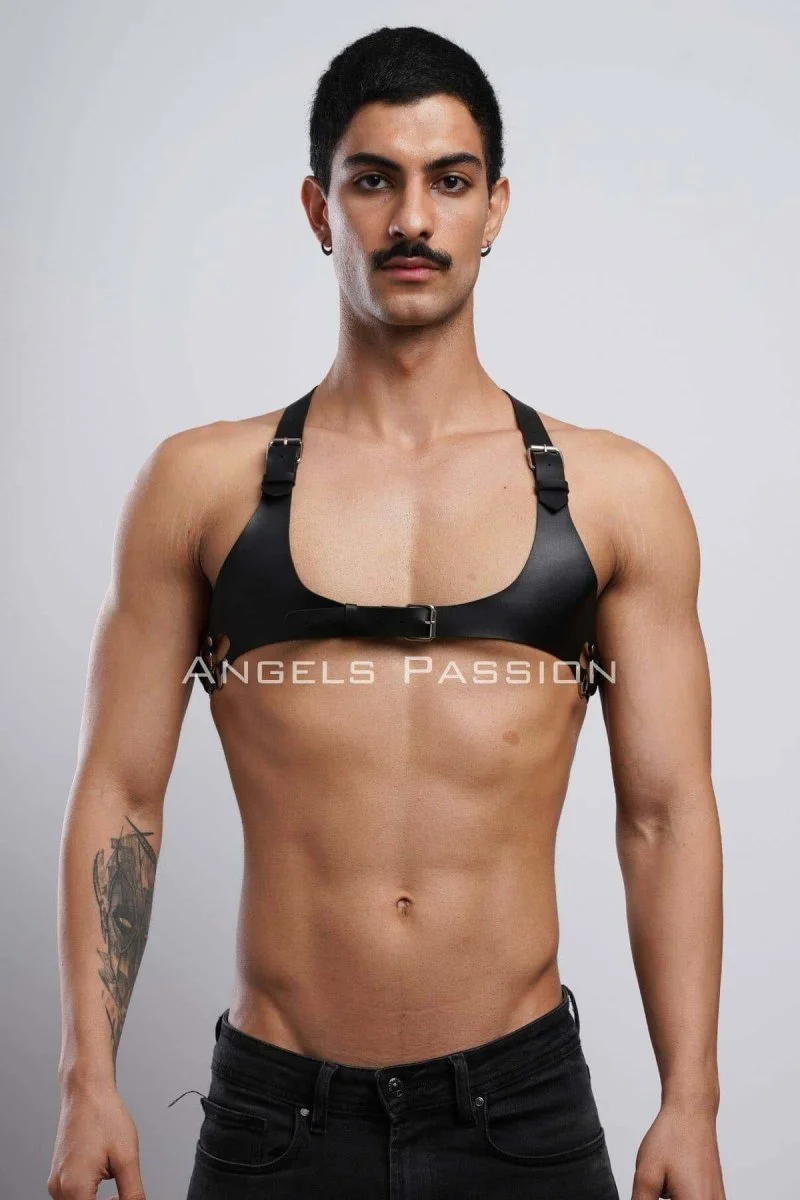 Deri Erkek  Göğüs Harness, Erkek  Göğüs Harness, Erkek  Göğüs Kemer - Brfm144