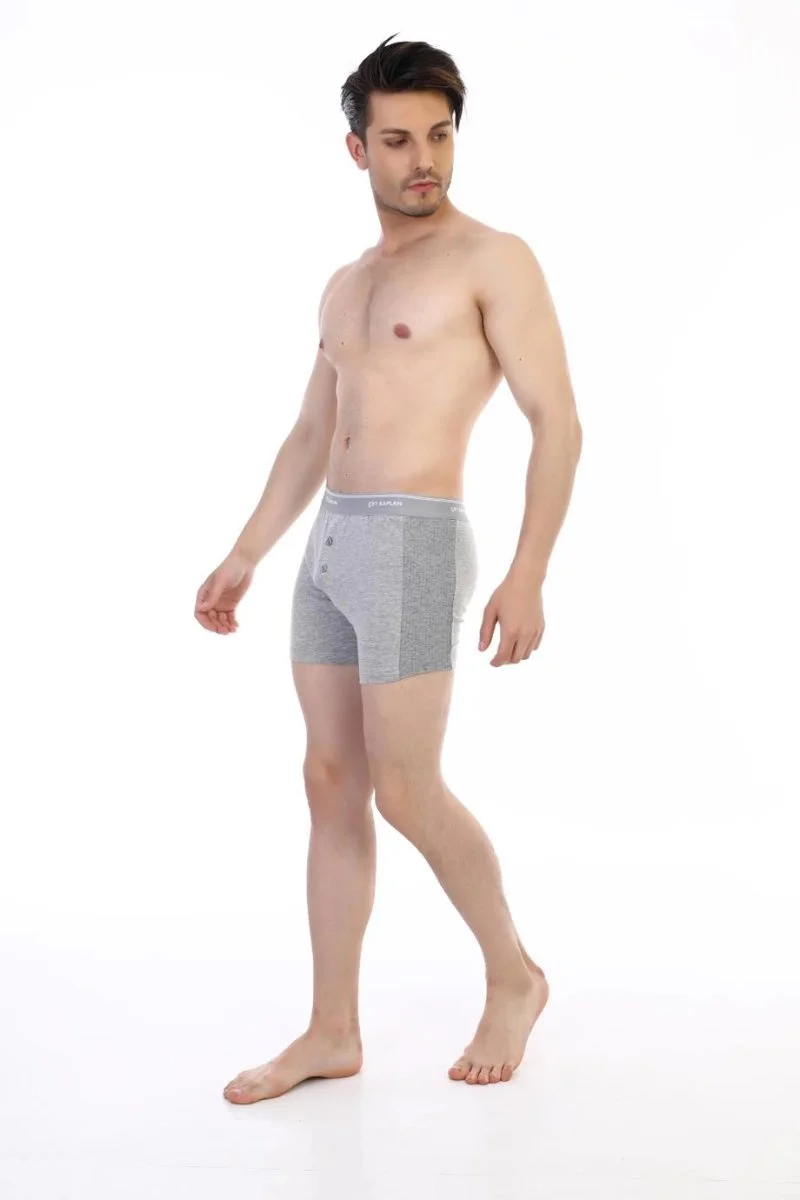 Çift Kaplan 880 Elastanlı Erkek  Boxer