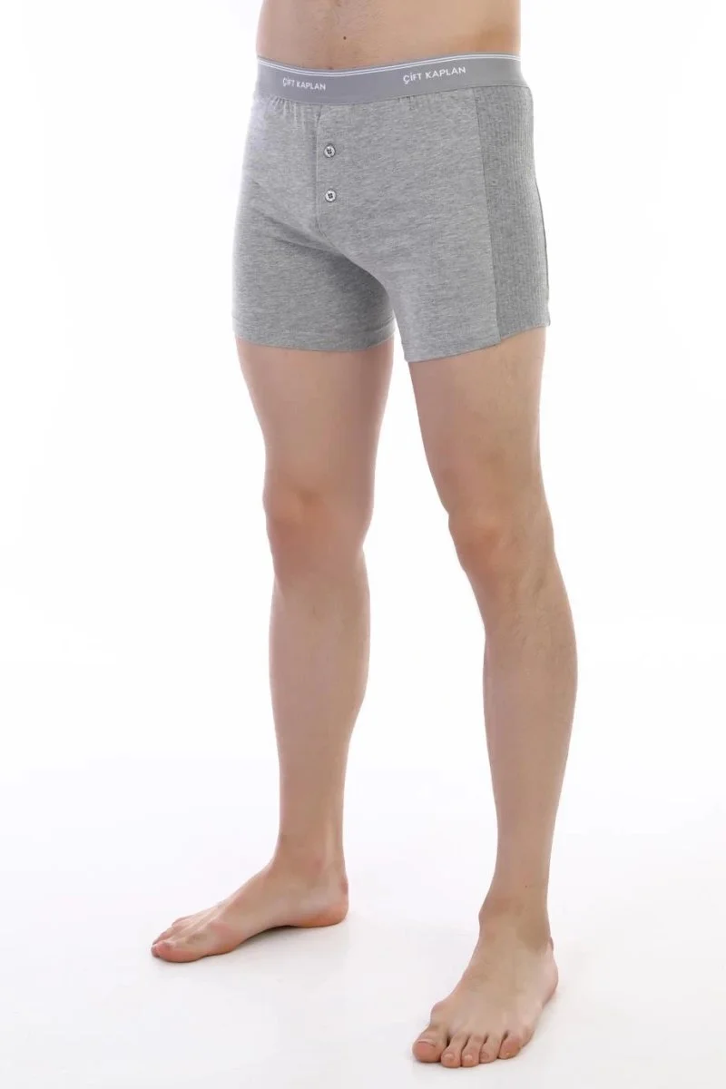 Çift Kaplan 880 Elastanlı Erkek  Boxer