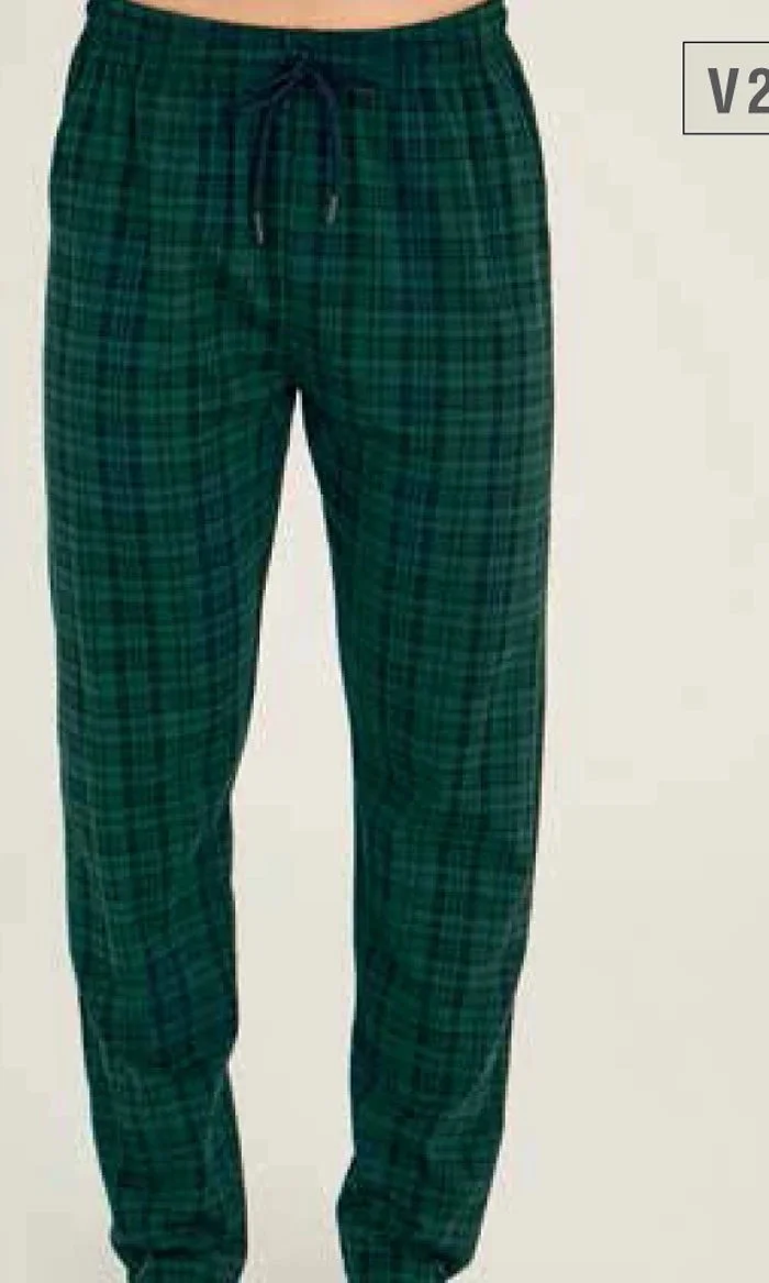 Tek Alt Kareli Desen Pantalon Kly 306