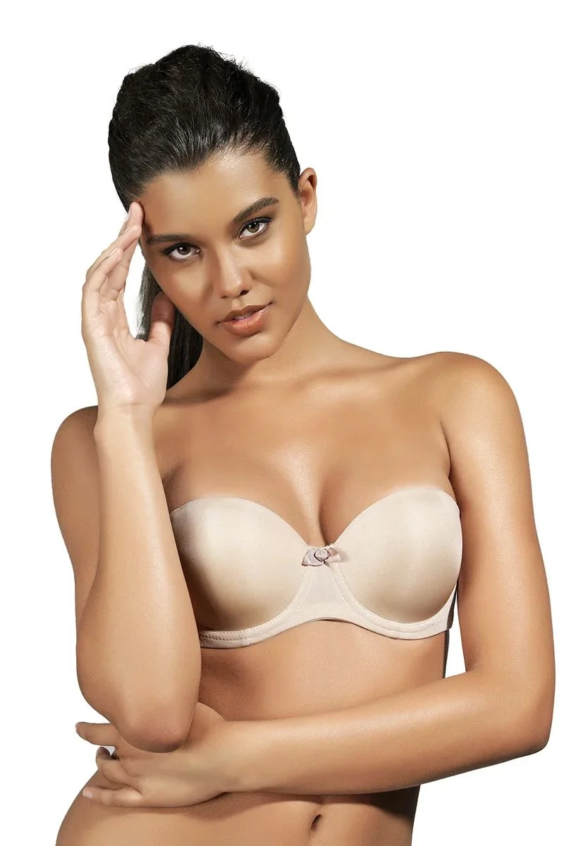 Gabrıella Balconette Foam Cup Bra, Konforlu Ve Şık Sütyen, Strapless