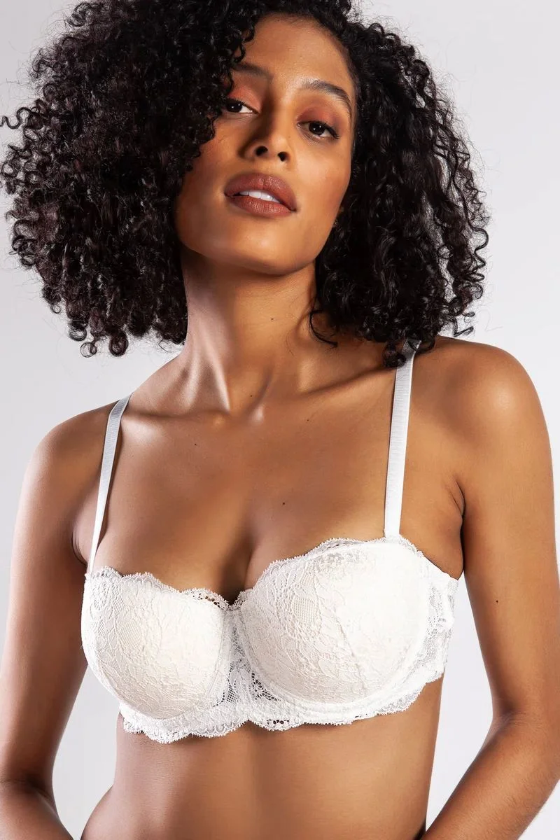 G.colors Push Up Strapless Bra, Ekru Konforlu Ve Şık Sütyen