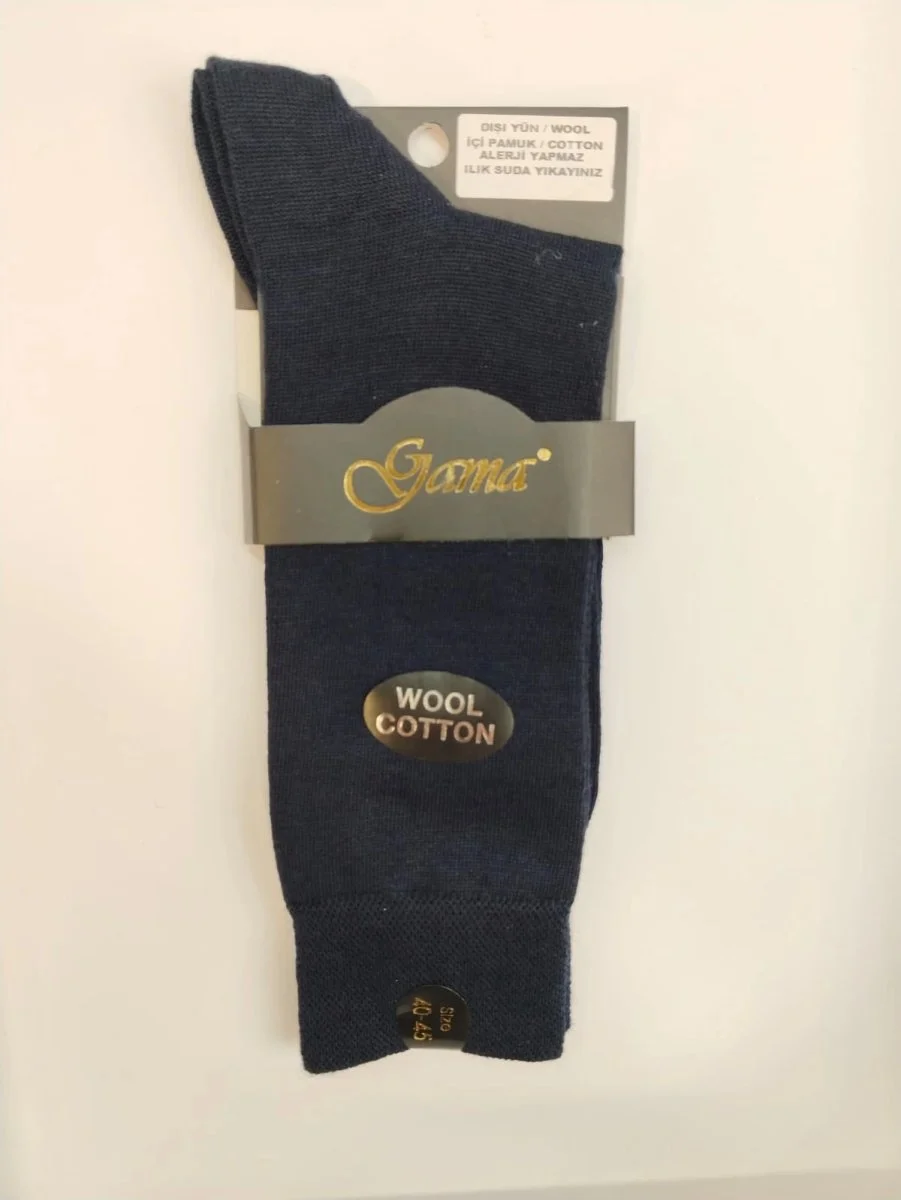 Gama 382 Erkek Merinos Yün Çorap