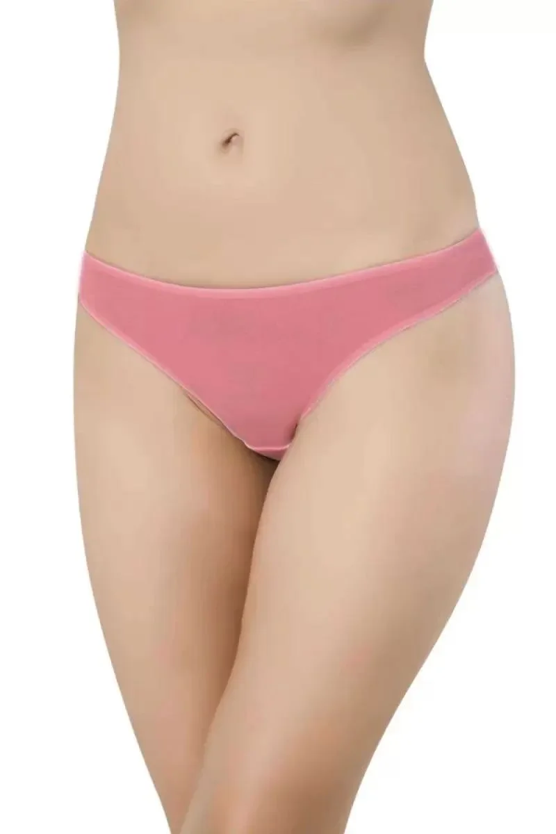 4 Adet Süper Eko Set Likralı Kadın Slip Külot Fuşya