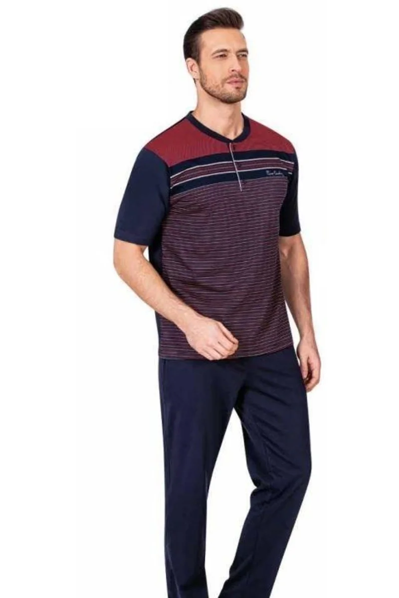 Pierre Cardin 5480 Erkek  Şortlu Pijama Takımı