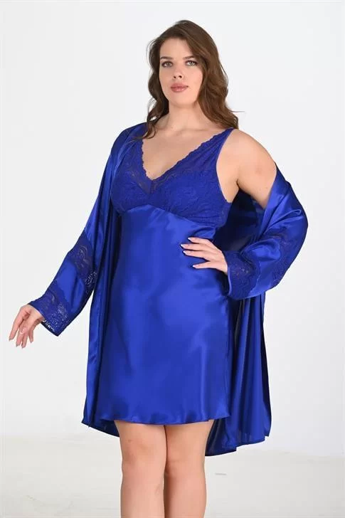 2'li Saks Sabahlık Takımı Bigsize 6211