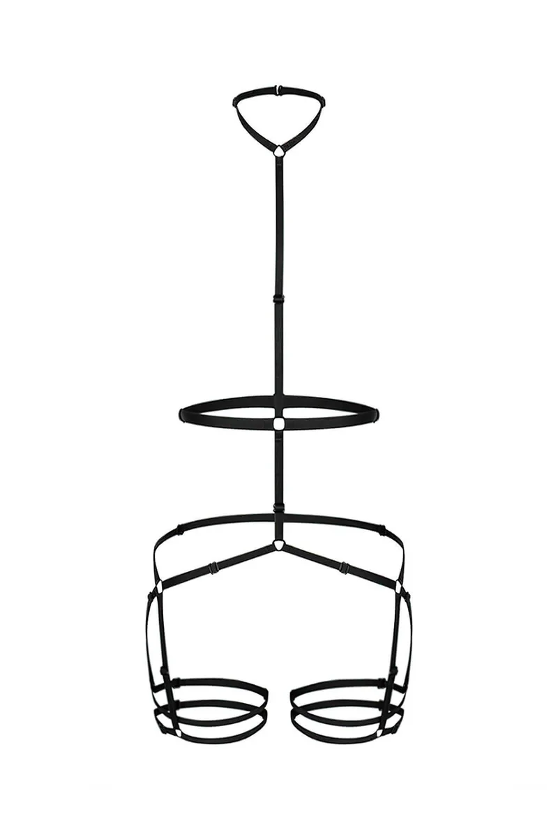 Bel Ve Bacak Detaylı Fantezi Harness
