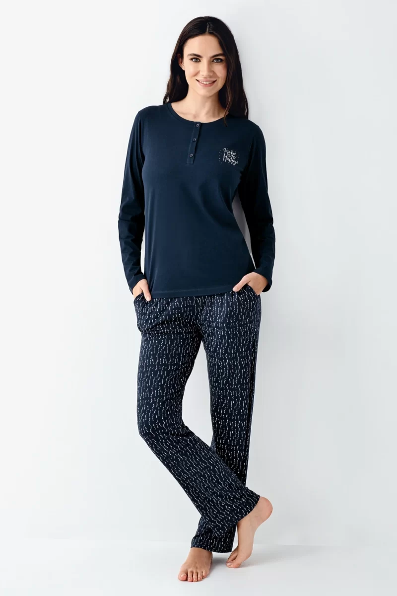 Arnetta 3429-S Kadın Uzun Kol Pijama Takım